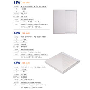 Panneau lumineux Led Cri \ u003E80 3cct Couleur sélectionnable Panneau lumineux à Led rétroéclairé 1200*600mm - Product Image 5