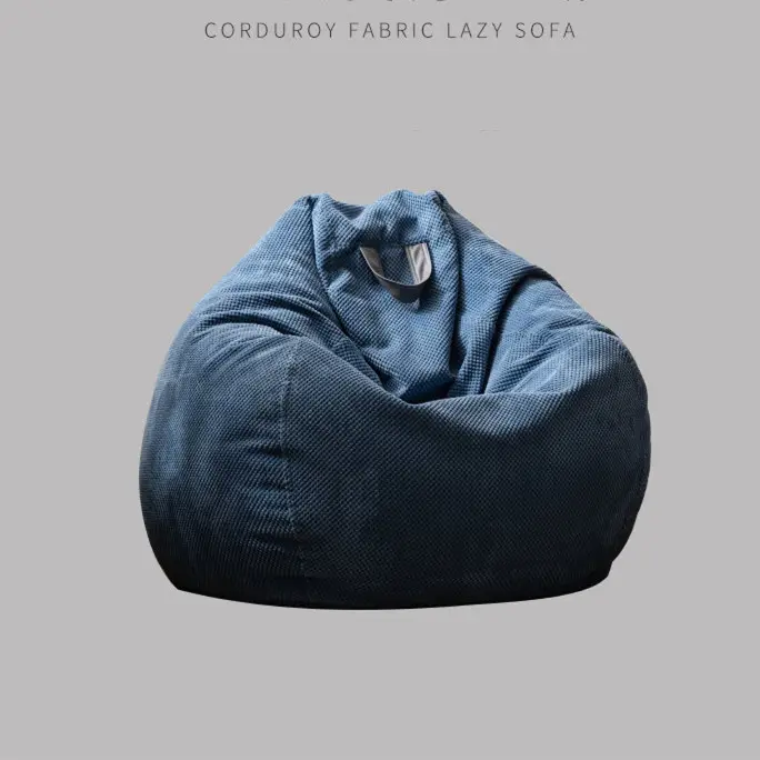 Wholesale Custom Indoor Corduroy Big Bean Bag Sofa Bean Bag Chair Gaming Bean Bag Cover