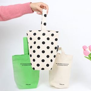 Custom Logo Brand Recycled Shopping Cotton <b>Bag</b> Canvas Tote <b>Bag</b> With Handle Cross Body <b>Packaging</b> <b>Bag</b> - Product Image 1