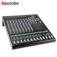 Console de mixage audio professionnelle GAX-XS8 8 canaux avec lecteur MP3 USB, 99 types de DSP, console de mixage audio DJ