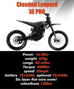 Moto tout-terrain puissante 2026 Leopard Xe Pro S 20 kW 60 Ah à bas prix, puissance maximale 16,8 kW/20 kW, offrant une performance exceptionnelle - Product Image 3