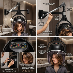 Sèche-cheveux portable autonome pour salon, machine de séchage réglable et chauffante pour salon de coiffure - Product Image 6
