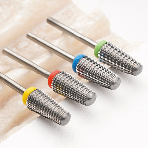 Fraise à ongles en carbure de tungstène 3/32 pour manucure et pédicure, outil de soin, élimination du vernis gel, fraises électriques pour ponceuse à ongles, vente en gros - Product Image 2
