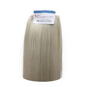 Producto en Oferta, Cabello Humano Vietnamita 100% Natural, Cola de Caballo, Mejor Calidad, Color Personalizable, Precio al por Mayor - Product Image 4