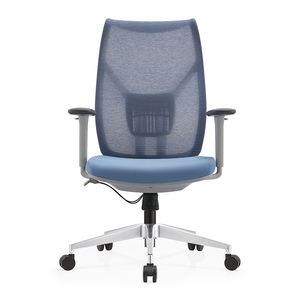 Silla de oficina ejecutiva moderna con función de elevación Silla de malla elegante para oficina de estilo de carreras - Product Image 1