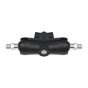 Vis de fixation de potence de <span class=keywords><strong>moto</strong></span> M8 avec adaptateur de rotule de 1 pouce pour support de téléphone en métal 101u compatible <span class=keywords><strong>Ram</strong></span> - Product Image 1
