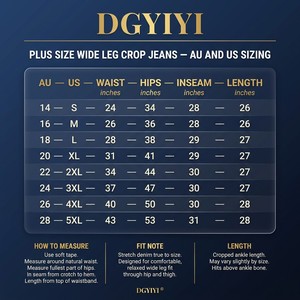 Jean court taille haute coupe large délavé personnalisé pour femme, en <span class=keywords><strong>denim</strong></span> extensible, coupe droite, décontracté, été, grande taille, taille AU 14 - Product Image 3