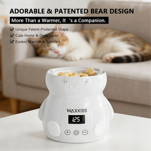 Calentador de Cera Eléctrico con Forma de Oso y Logotipo Personalizable, con Pantalla Táctil, Diseño Patentado, Sin Llama, Seguro, para Derretir Cera - Product Image 3