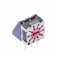 Encoders saklar putar dengan pegangan DIP SMD 6Pin 5Pin 4/8/10/16 posisi Mouse Mini potensiometer putar saklar pengodean