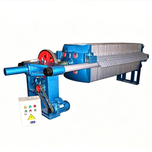 Nueva Prensa de Filtro Semiautomática Qiangguo con Estructura de Placa de Hierro Fundido, Área de Filtrado de 10m, Volumen de Cámara de 125L, Espesor de Pastel de 25mm, Alta Temperatura - Product Image 3