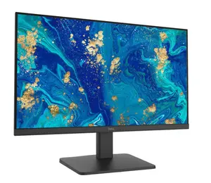 Ofis kullanımı için monitör pc bilgisayar 1080P dell 23.8 inç düz kavisli ekran çerçevesiz LED bilgisayar monitörü