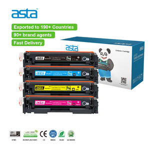 Cartouche de toner compatible ASTA Wholesale CRG-055BK CRG-055C CRG-055Y CRG-055M pour <span class=keywords><strong>Canon</strong></span> LBP-662Cdw LBP-663Cdw LBP-664Cx MF740 - Product Image 1