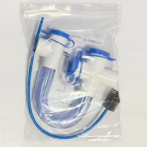 Connettore tubo raccordo T + CROSS per sistema HVAC con LLS-EZ113 a spazzola scarico condensato in PVC U da 3/4 pollici