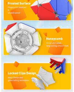 Nouveau <span class=keywords><strong>Cube</strong></span> Magique Professionnel en Plastique ABS - Gan pour M Positionnement du Noyau Amélioré Unisexe Jouet Éducatif Magnétique pour Enfants 3x3 - Product Image 6