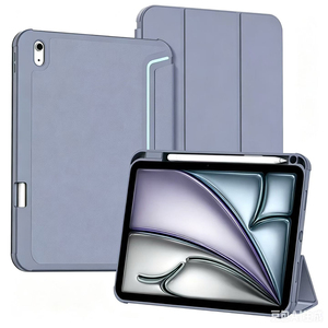 Étui à rabat en cuir PU triple avec fente pour stylo et coque en TPU pour <span class=keywords><strong>tablette</strong></span> iPad <span class=keywords><strong>10</strong></span>,9 <span class=keywords><strong>pouces</strong></span> - Product Image 3