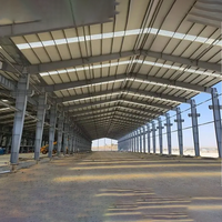Estructura de Acero, Casa Prefabricada de Ensamblaje Rápido, Oficina Comercial, Apartamento Residencial, Garaje, Supermercado, Entrada