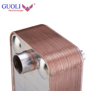 Refroidisseur <span class=keywords><strong>d</strong></span>'<span class=keywords><strong>eau</strong></span> à double système à haute efficacité Installation facile Entretien Récupérateur Échangeurs de chaleur à plaques brasées Moteur de base - Product Image 5