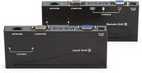 CARATAR ST081822 Extensor KVM IP VGA de 500 pies personalizado - Consola KVM con Host USB/PS/2 - Ethernet CAT5 para múltiples servidores/computadoras en stock