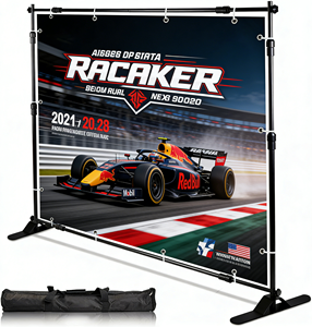 Soporte de Fondo de 8'x10' con Sistema de Soporte para <span class=keywords><strong>Ferias</strong></span> Comerciales, Fotografía y Video - Product Image 2