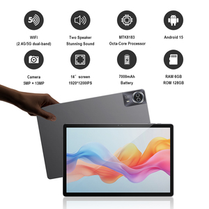 แท็บเล็ต OEM ODM หน้าจอใหญ่ 14 นิ้ว FHD 6GB+128GB MTK Octa Core Android 15 พร้อมปากกาสไตลัส คีย์บอร์ด สำหรับวาดเขียน ธุรกิจ สำนักงาน โรงงาน ขายส่ง - Product Image 3