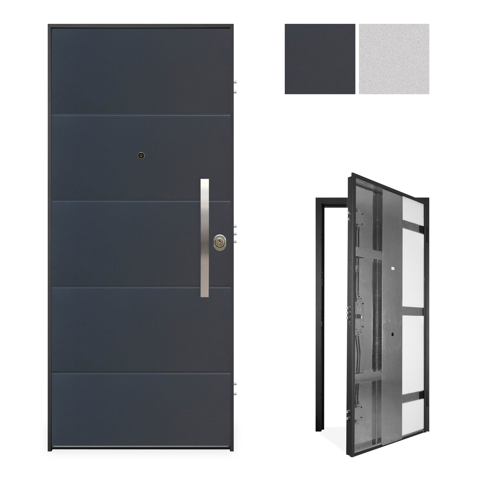 Int: White, Ext:White/Grey