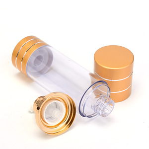 Yajin Tangential <b>Vacuum</b> Bottle 15ml 30ml 50ml 100ml Eye Serum Cream Dispenser With Emulsion <b>Pump</b> For All Skin Types - Product Image 5