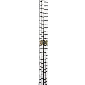 Stak – écran de confidentialité pliable noir et blanc, cloison de chambre, mur d'intimité, 4 panneaux pliables, portable, travail manuel, maille en bois, conception tissée - Product Image 6