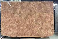 Light Emperador Marmorplatten Polierte Braune Natursteinfliesen für Luxusvilla Innentreppen und Stufen