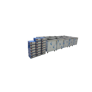 Nettoyeur à ultrasons simple/multi-bacs pour carburateurs, pièces moulées et blocs moteur avec filtration, rinçage par pulvérisation et séchage - Product Image 6