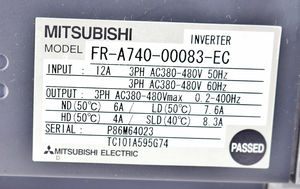 ตัวควบคุม PLC ซีรีส์ FR-A740 ตัวแปลงความถี่ FR-A740-00083-EC PLC ระบบอัตโนมัติทางอุตสาหกรรม - Product Image 2
