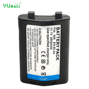 ขายส่งแบตเตอรี่กล้องดิจิตอล 2800mAh รุ่น EN-EL4a ENEL4a EL4a สำหรับกล้อง <span class=keywords><strong>Nikon</strong></span> D-SLR <span class=keywords><strong>D3x</strong></span> D3 D2Xs D2X D2Hs D2H MB-D10 - Product Image 1