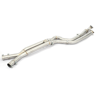 MPER Equal Length Mid-Pipe Untuk BMW M2 G87 S58 T304 Stainless Steel Performance Exhaust Meningkatkan Respons Throttle