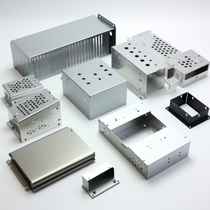 Fabrication sur mesure de tôles métalliques en acier galvanisé perforé, boîtier pour instruments, châssis industriel, OEM ODM, directement de l'usine - Product Image 5