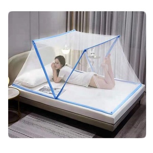 Family Size Pop up Mosquito Net Tent with Fine Mesh for Camping Bedroom Patio Travel Easy <b>Fold</b> Portable Carry Bag Wholesale - Product Image 2
