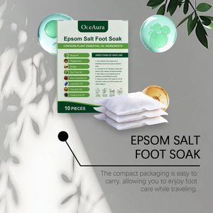 Sac de bain de <span class=keywords><strong>pieds</strong></span> à l'armoise OEM <span class=keywords><strong>Sel</strong></span> de la mer morte apaise <span class=keywords><strong>les</strong></span> <span class=keywords><strong>pieds</strong></span> éliminant <span class=keywords><strong>les</strong></span> odeurs Soulager la fatigue Spa Pédicure Soins du <span class=keywords><strong>sel</strong></span> d'<span class=keywords><strong>Epsom</strong></span> - Product Image 3