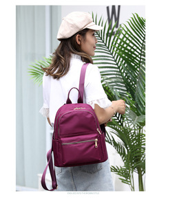 Zaino <span class=keywords><strong>Nero</strong></span> Antifurto Impermeabile alla Moda per Ragazze, Zaino Scolastico per Ragazze - Product Image 6