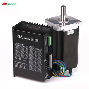 Kit moteur pas à pas hybride Allgreen CNC 2 phases 110 mm 22 N.m Nema42 LC110-150+MC2280H et driver pour imprimante 3D - Product Image 1