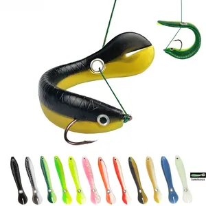 Jetshark 10Cm 6G Ionische Visaas Zacht Lokaas Wobblers Visaas Voor Zout Water En Zoetwater Realistisch Zacht Plastic