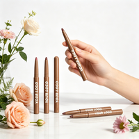 Delineador de Labios Retráctil de Doble Punta con Fórmula de Péptidos, Hidratante y a Prueba de Manchas para Labios Definidos