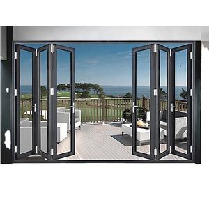 Porte pliante en aluminium pour l'extérieur de l'usine Veilon, porte pliante en verre - Product Image 6