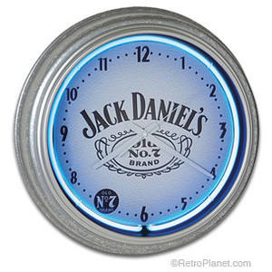 従来のガラス管タワー形状151719インチバッテリードライバー12V15インチ丸いフェイクウォールネオンクロック - Product Image 5