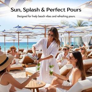 Coctelera de Acero Inoxidable 201 de Alta Calidad, Estilo Francés, Negro Mate, 750 ml - Product Image 5