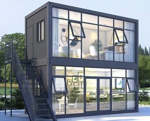 Maison conteneur pliable de 20 pieds de haute qualité, préfabriquée, extensible, modulaire, <span class=keywords><strong>en</strong></span> acier, avec plans de conception moderne - Product Image 3