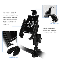 Nouvelle Image vélo support de téléphone portable support 360 degrés vélo accessoires Rotation costume pour iPhone support Scooter/vélo/moto