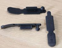 La housse de protection en silicone USB pour la poussière et l'eau dégoulinant sur les appareils électroniques a de bonnes performances d'étanchéité