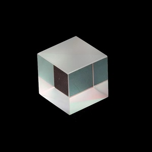 BK7 K9 kính quang học lớn 90*90 mét dán lăng kính tùy chỉnh beamsplitter Cube lăng kính - Product Image 4