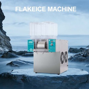 Machine à glaçons commerciale Winning Star 20Lx4, automatique, refroidie par air, en acier inoxydable, 220V, R404A, capacité de stockage de 120kg - Product Image 4