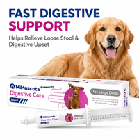 Gel Probiotique Rapide pour Chiens - Soin Digestif - Ingrédients à Action Rapide - Absorption Rapide - Saveurs Entièrement Naturelles - Pour Grands Chiens
