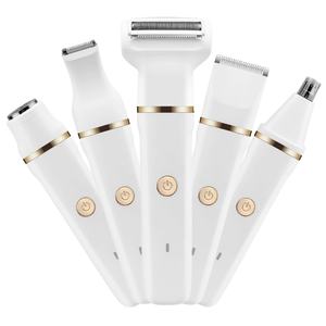 Nuevo Kit de Depilación Eléctrica Inalámbrica 4 en 1 para Mujer, Maquinilla de Afeitar Corporal sin Dolor con Depiladora y Dispositivo Facial para Nariz - Product Image 6