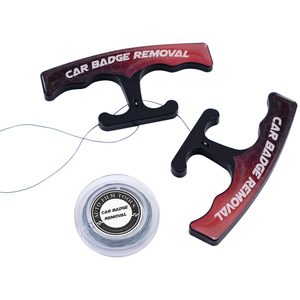 Herramienta de eliminación de logotipo de emblema de coche más Popular, pegatinas para el cuerpo, herramienta de limpieza de pegamento, <span class=keywords><strong>Kit</strong></span> de línea Pe con mango - Product Image 1